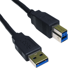 Dell USB 3.0 Male A Plug to Male B Plug Lead